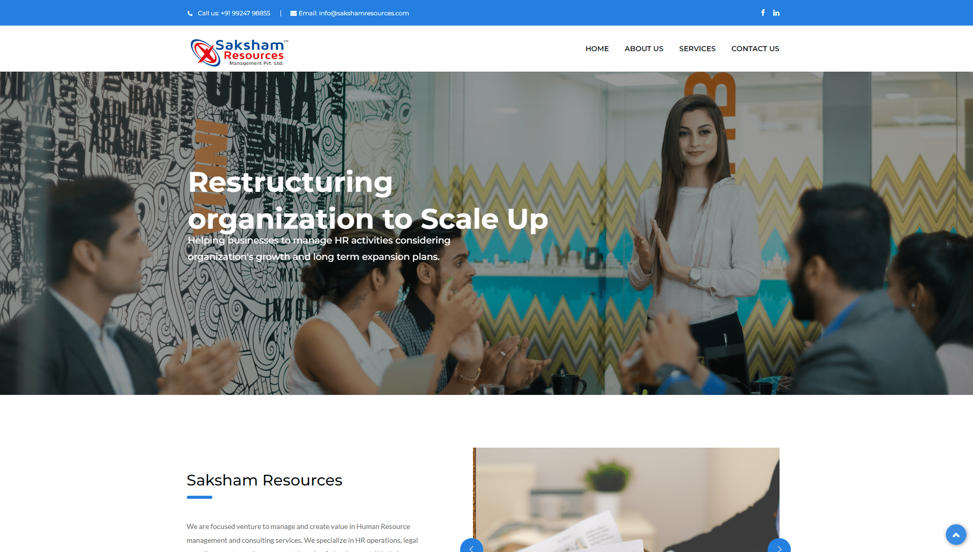 Saksham Resources project preview